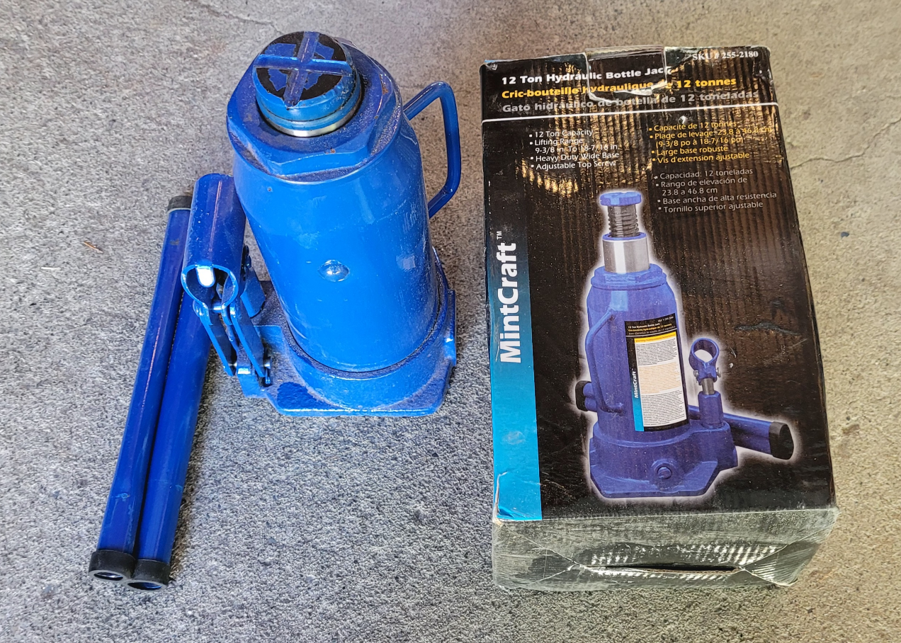 12 Ton Hydraulic Bottle Jack