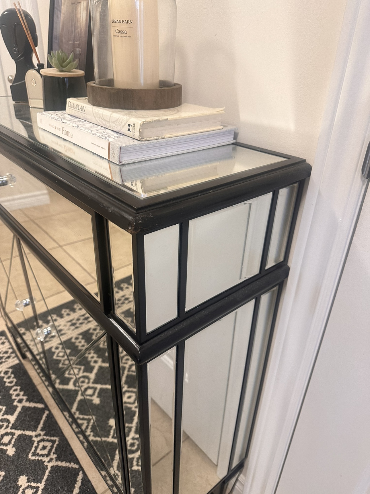 Mirrored Console Table