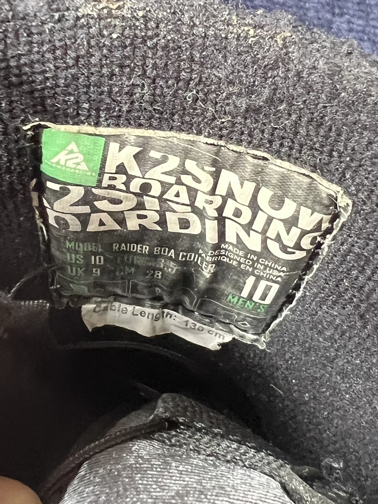 K2 Snowboarding Boots - Men's Size 10 - photo 2
