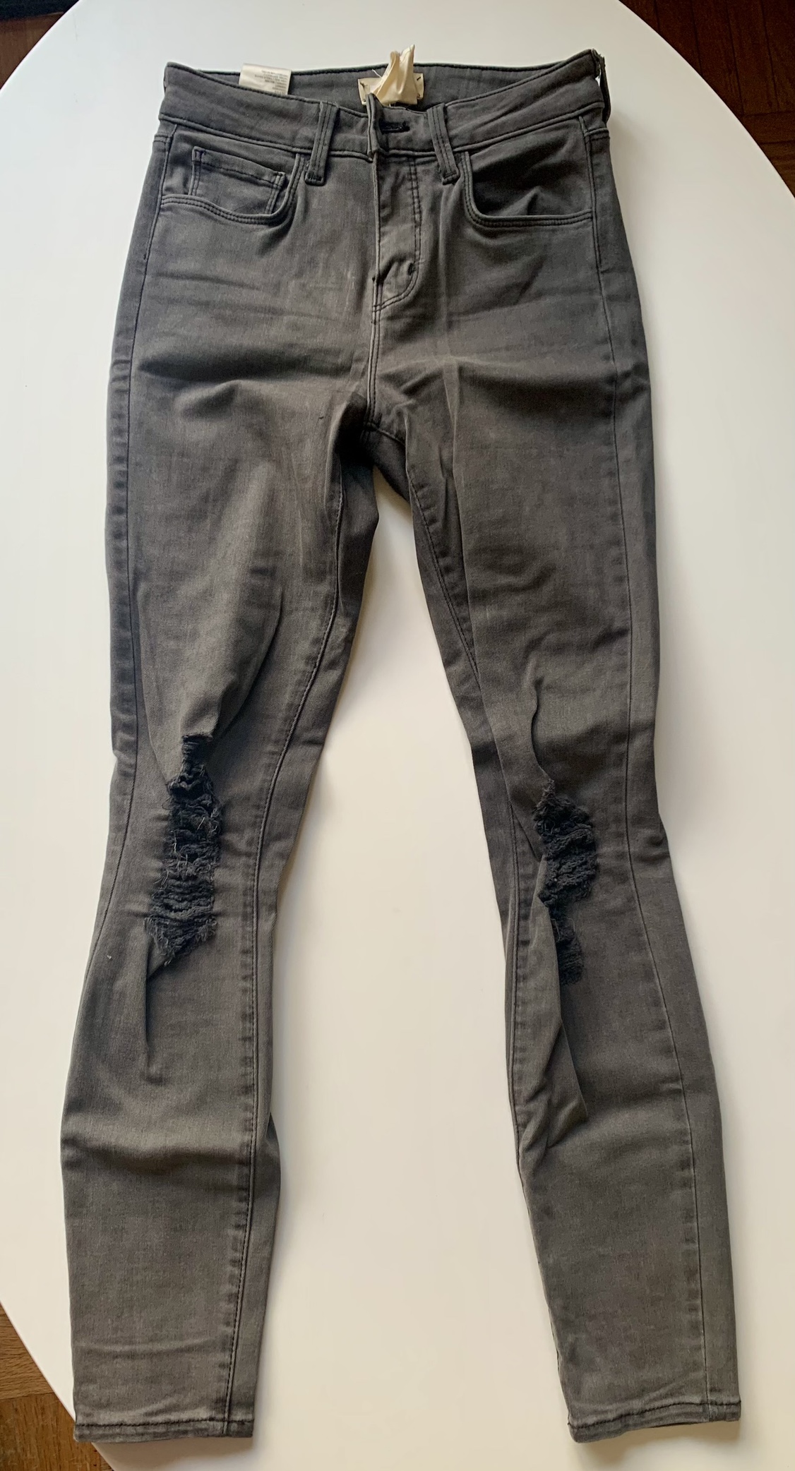 L'AGENCE Grey Distressed Jeans - 23 image indicator(2)