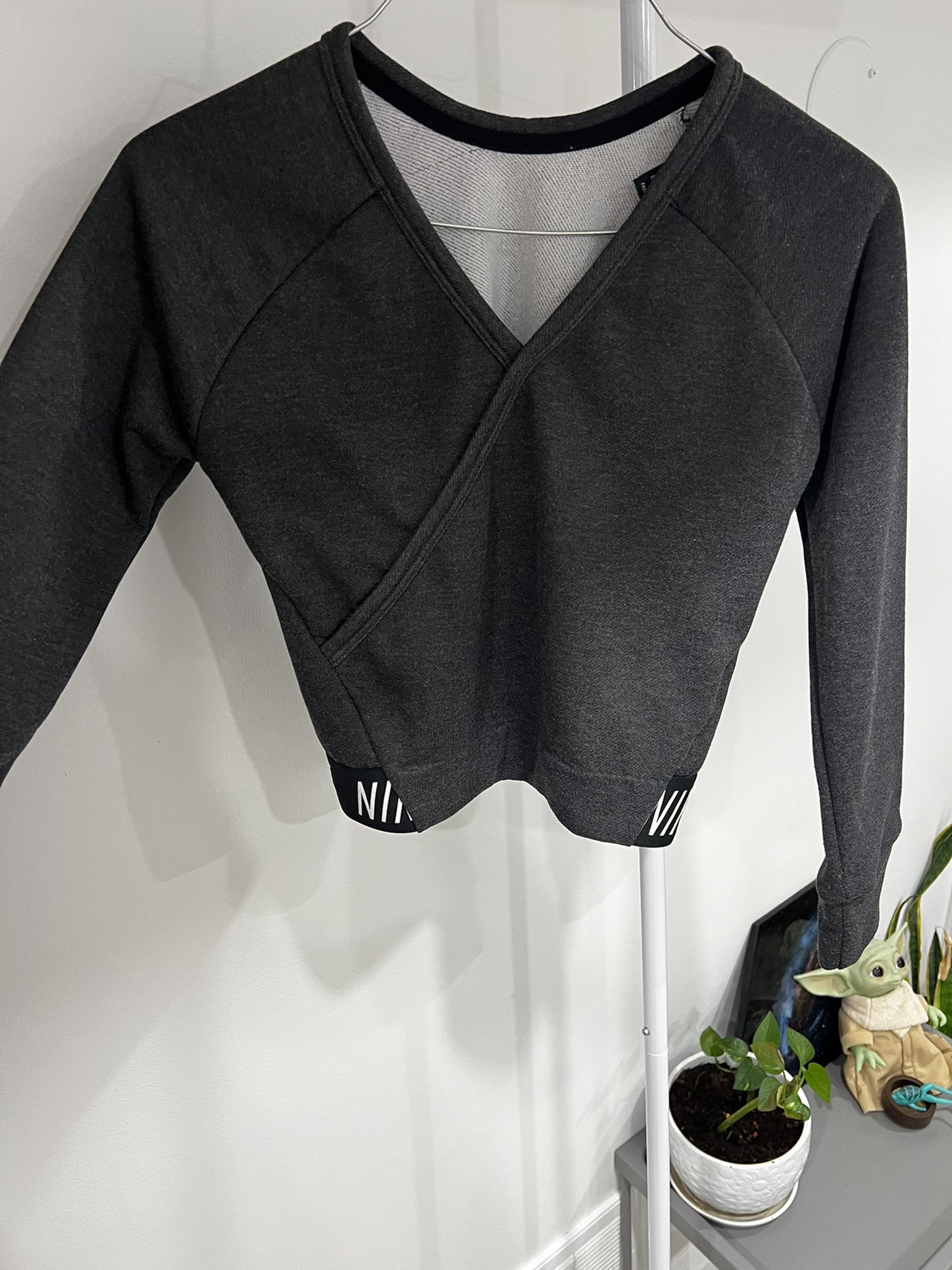 Nike crop shirt