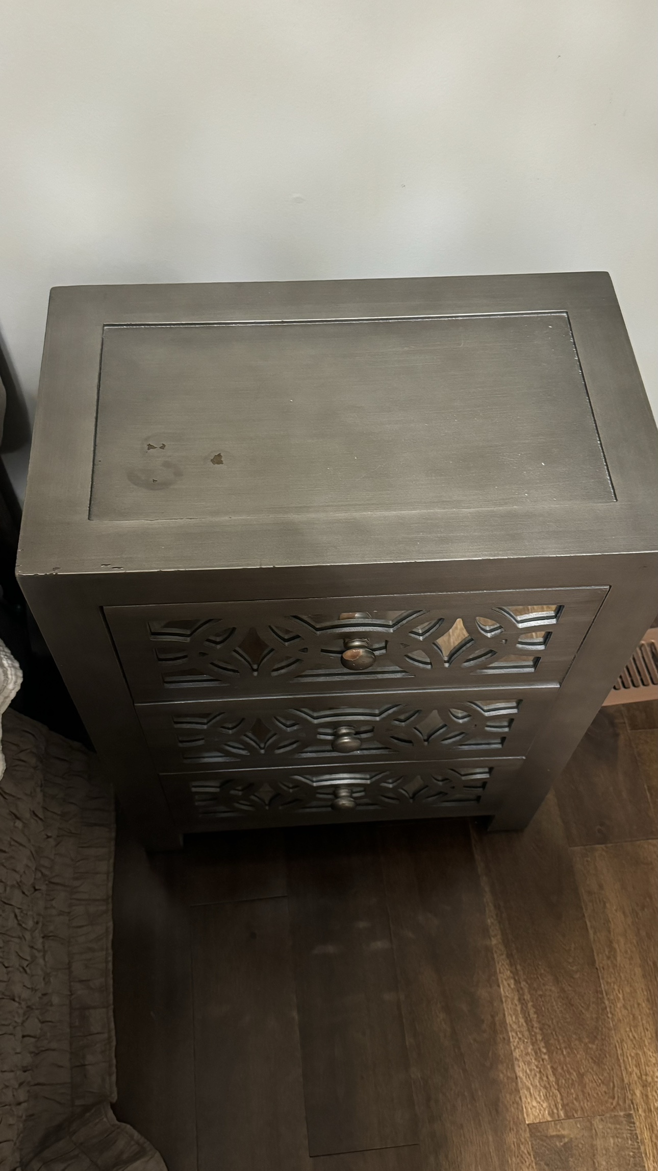 Three Drawer Nightstand - photo 3