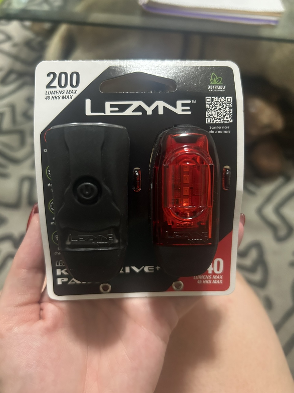 Lezyne KTV Drive+ Pair LED Bike Lights