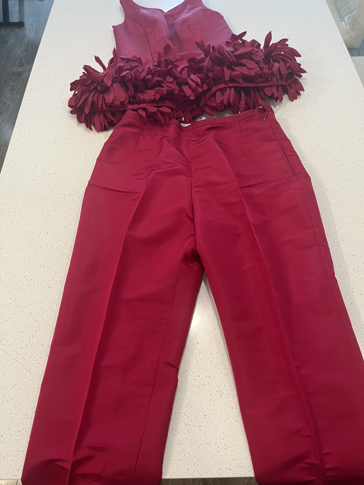 Catherine Regehr Pink Top and Pant Set - photo 4