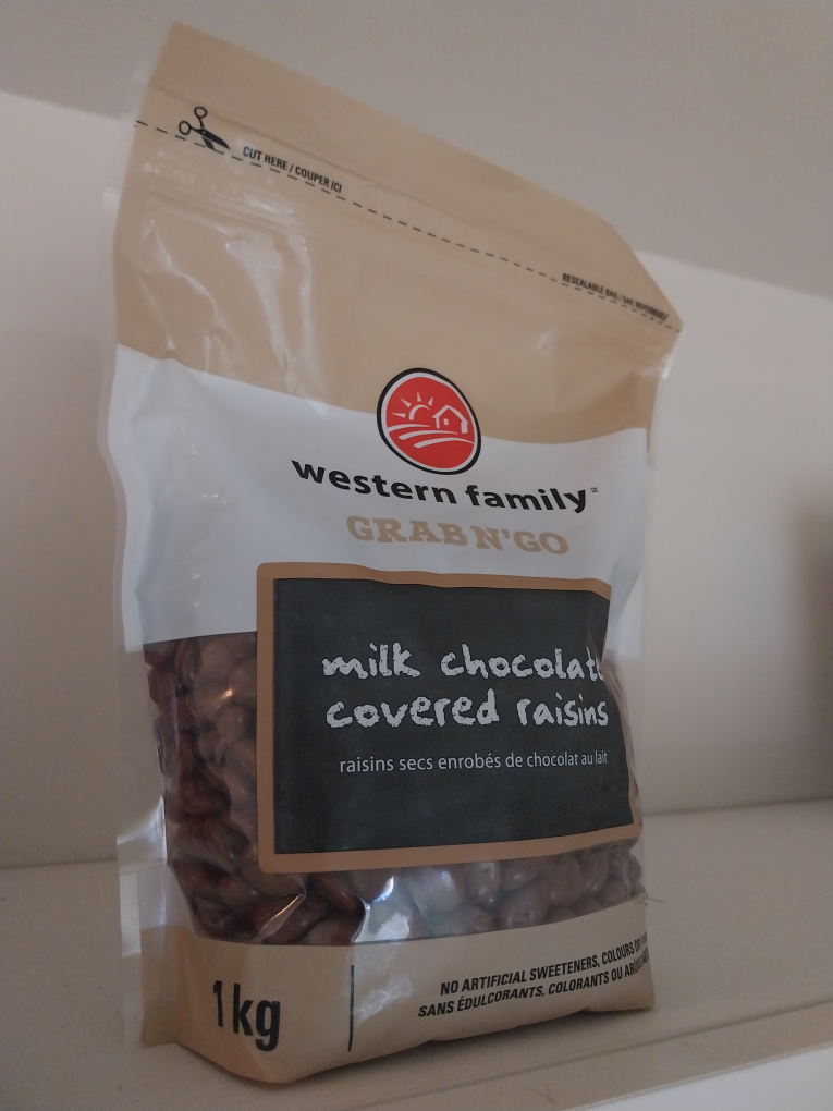 1kg 100% Natural Chocolate Covered  Raisins thumbnail