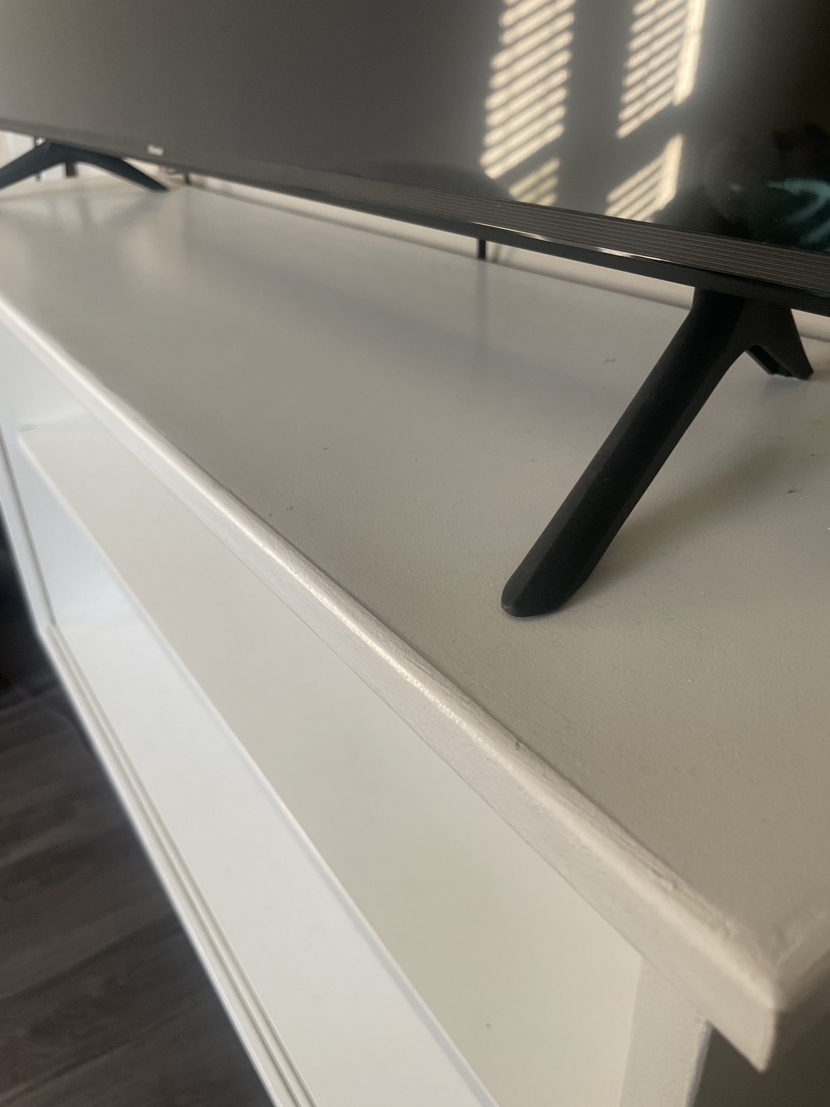 White shelf / TV stand - photo 4