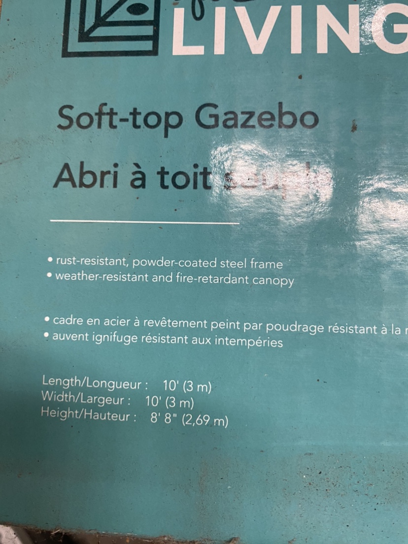 Soft-top portable Gazebo - photo 3