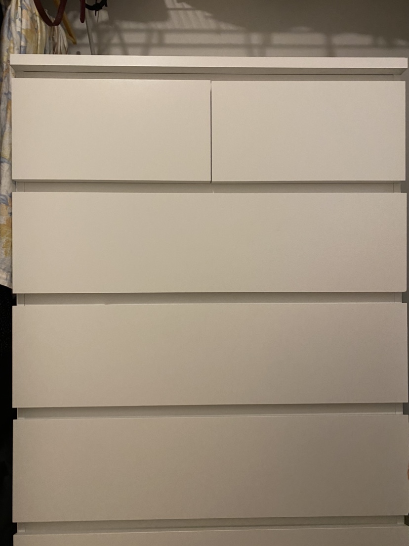 Ikea Malm white 6-Drawer Dresser - photo 3