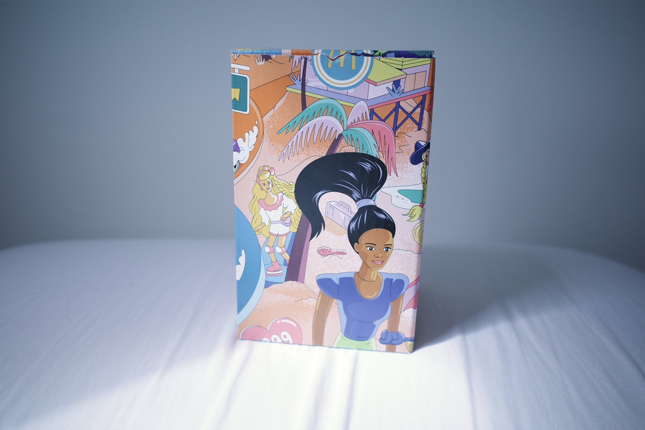 Barbie x Hot Wheels McDondald’s Collector Glass - can trade