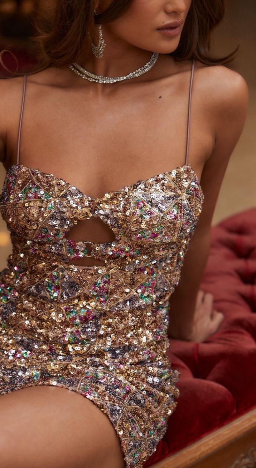 Sequin Mini Dress - photo 2