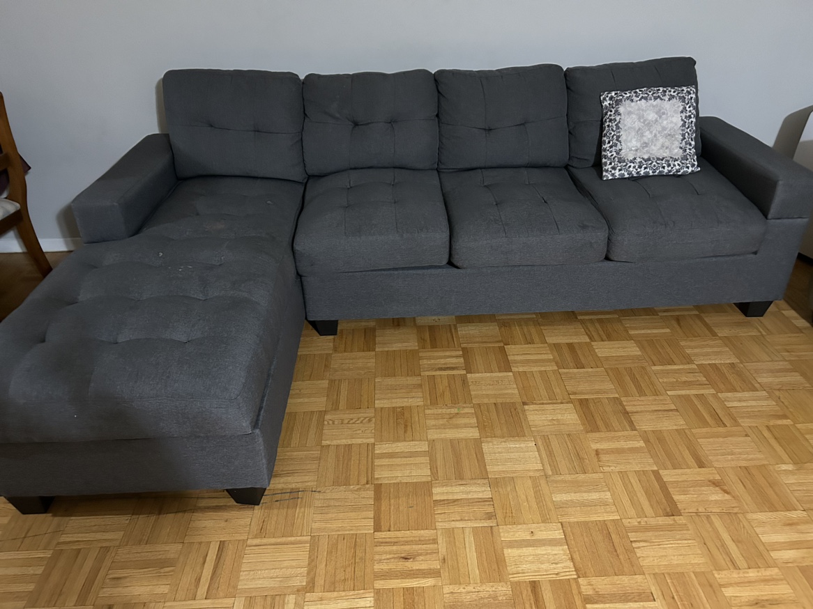 4 seater L shaped sofa