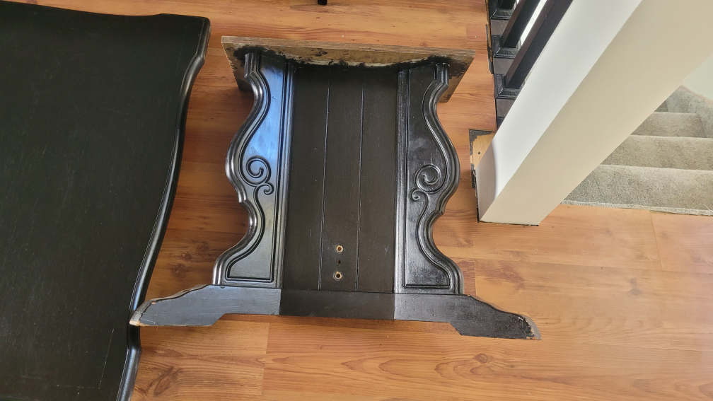 Black Dining Table and 4 Chairs - photo 5