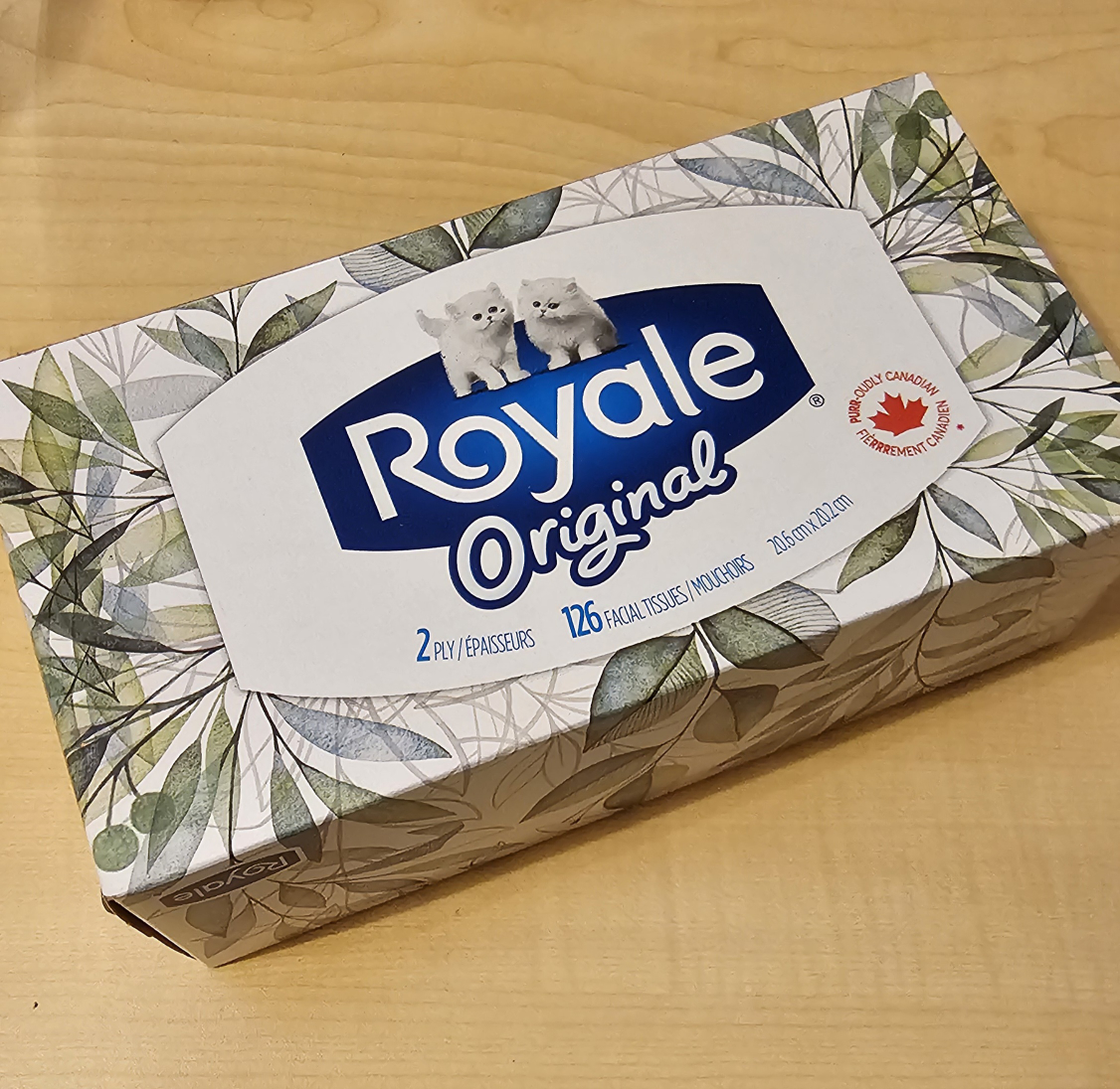 #freecycle Royale Original Facial Tissues