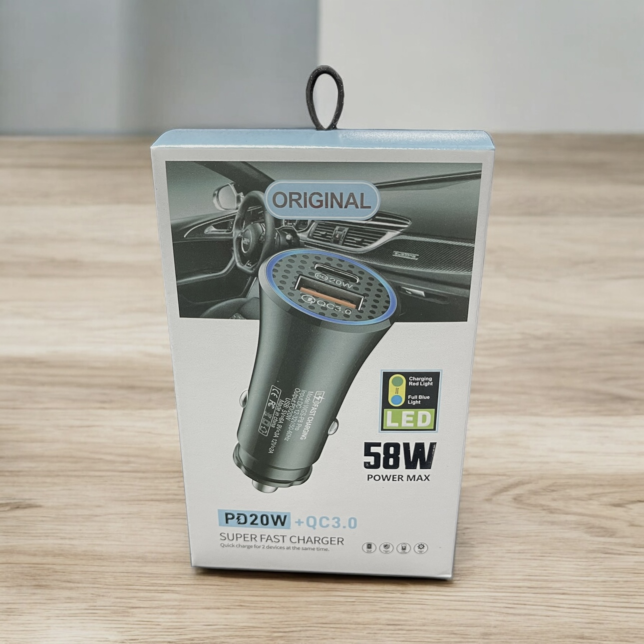 Super Fast Car Charger 58W Power Max