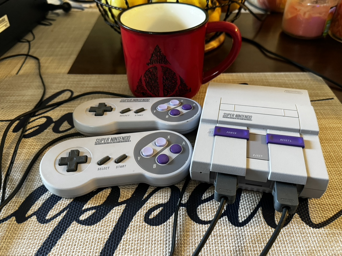 Mini Nintendo classic edition w/more games added on - photo 2