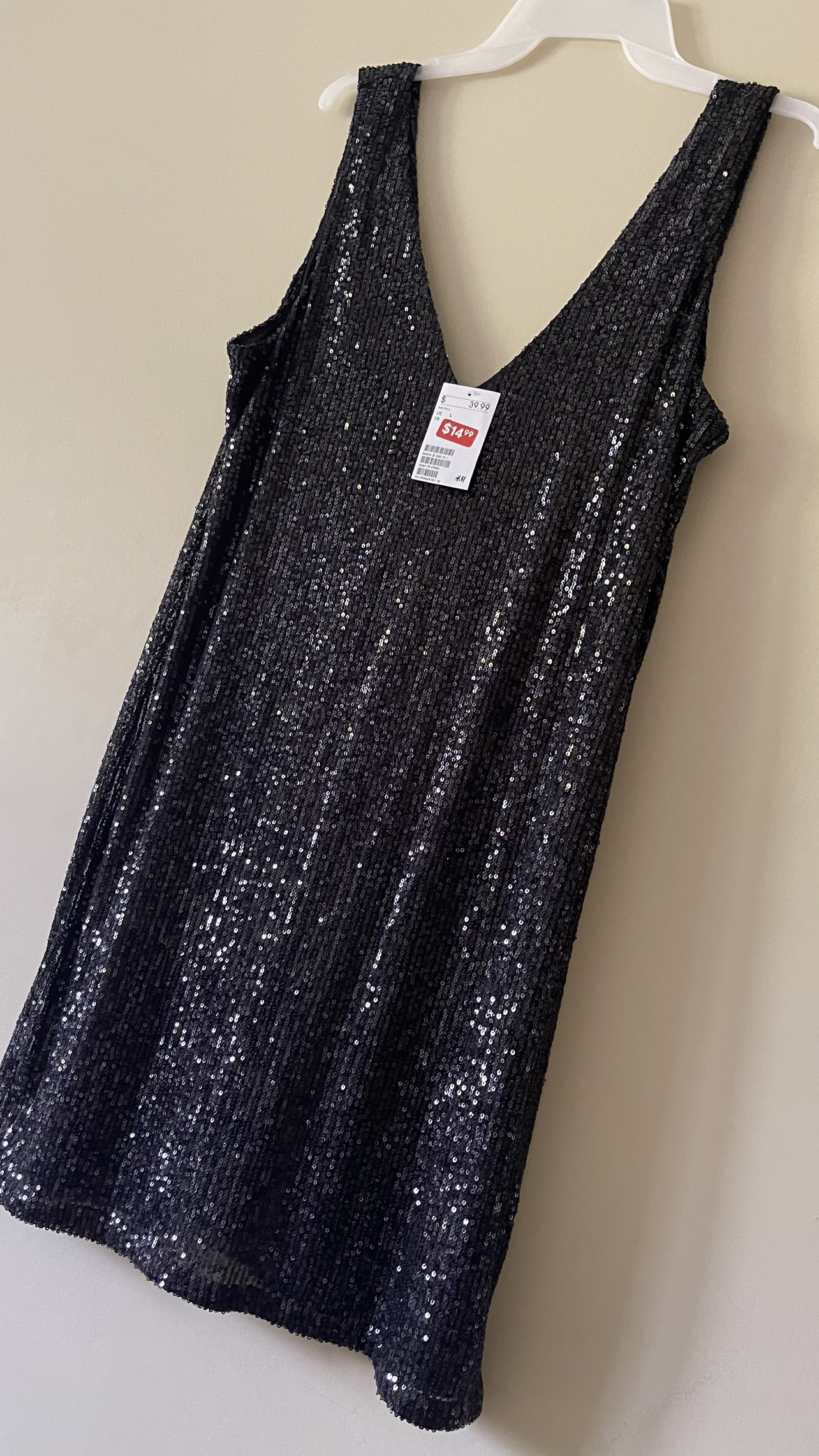 Black Sequin Dress - photo 2