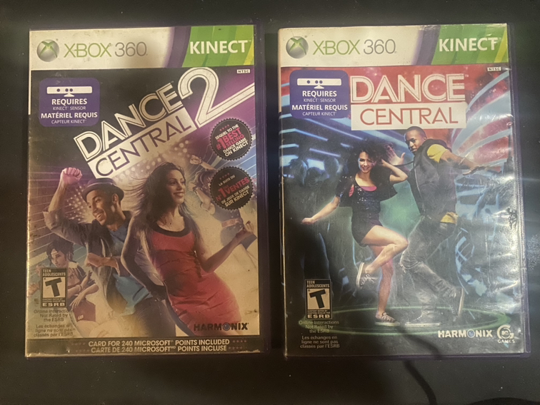 Xbox 360 Dance Central 1 & 2