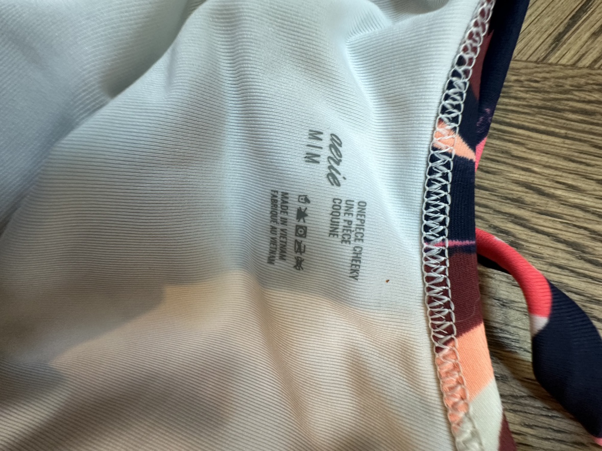 Floral One-Piece Swimsuit -Aerie image indicator(4)