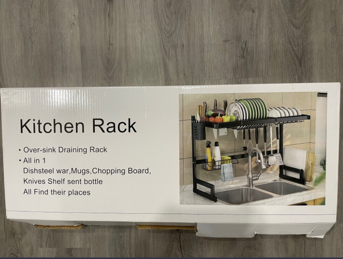Over-the-Sink Kitchen Rack