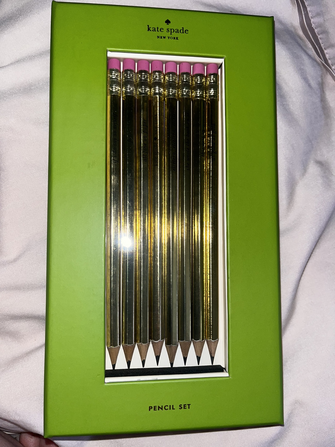 Kate Spade Gold Pencil Set and Kipling set image indicator(2)
