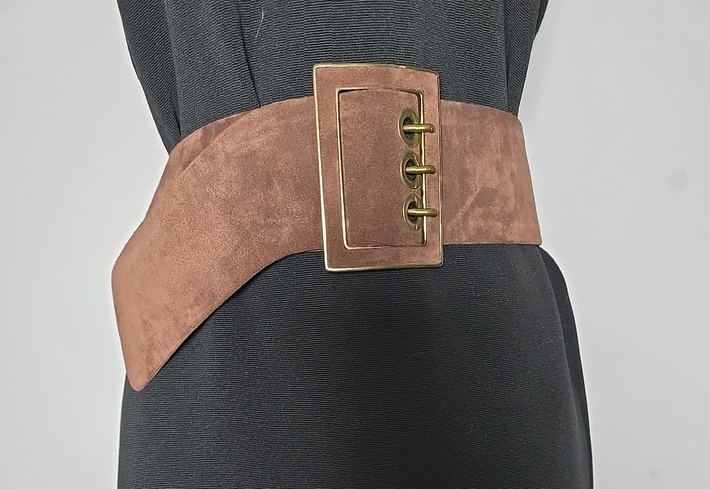 Wide Leather Belt