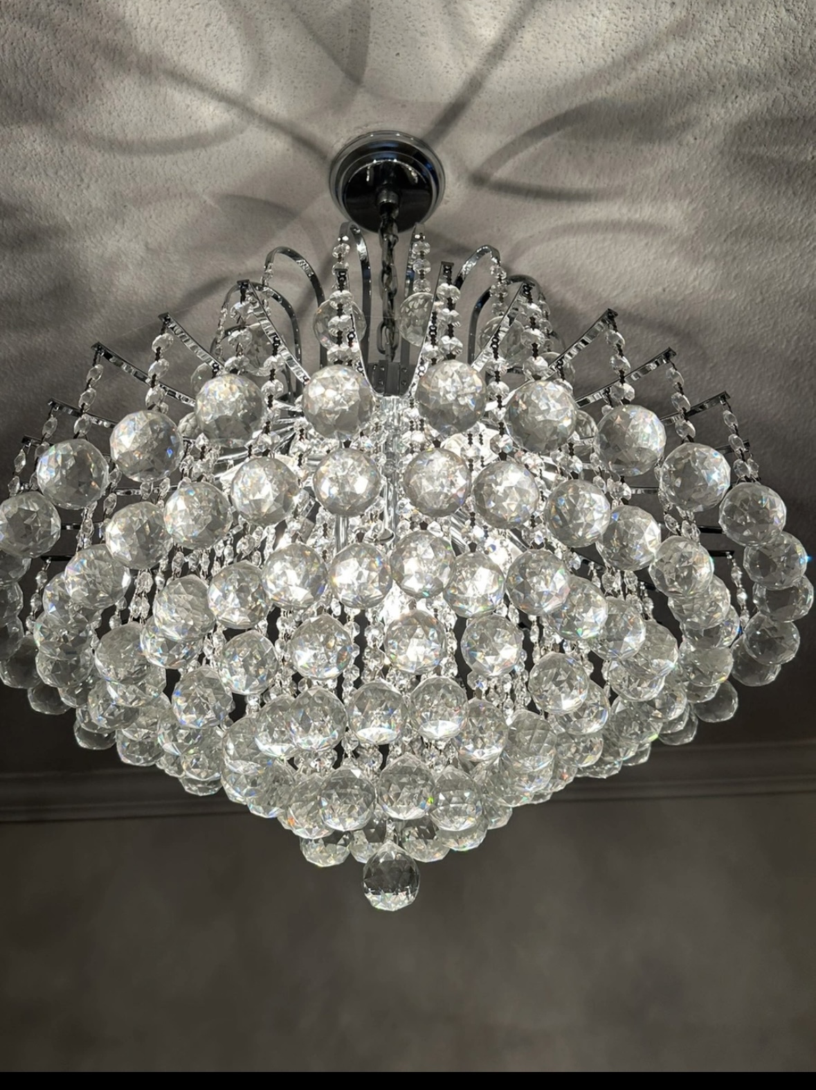 Crystal chandelier light fixture image indicator(4)