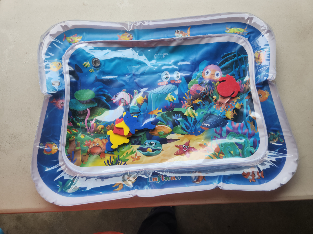 Inflatable Water Mat For Tummy Time