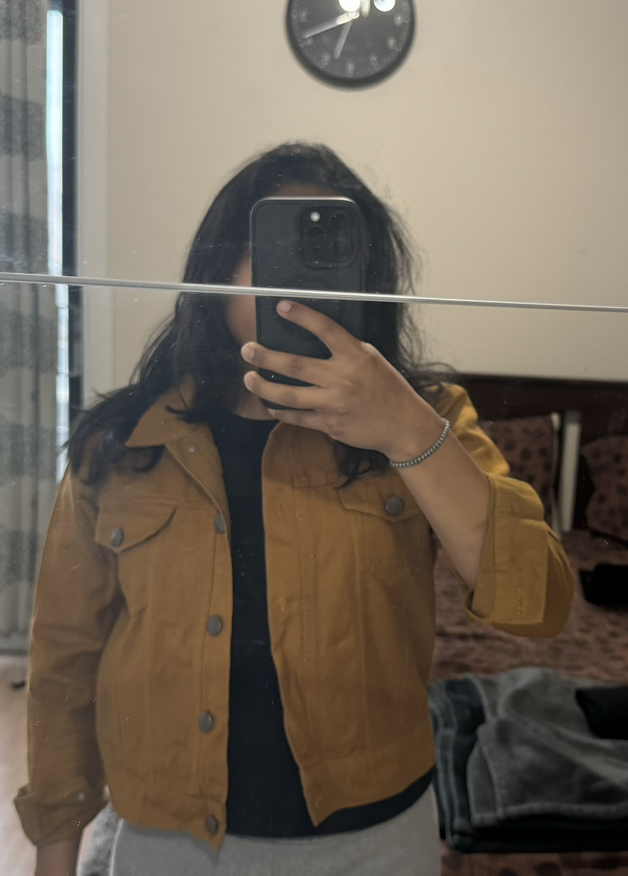 Mustard Yellow Denim Jacket