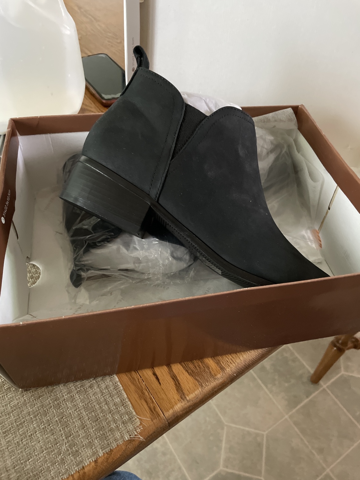 Black Ankle boots  Size 8.5