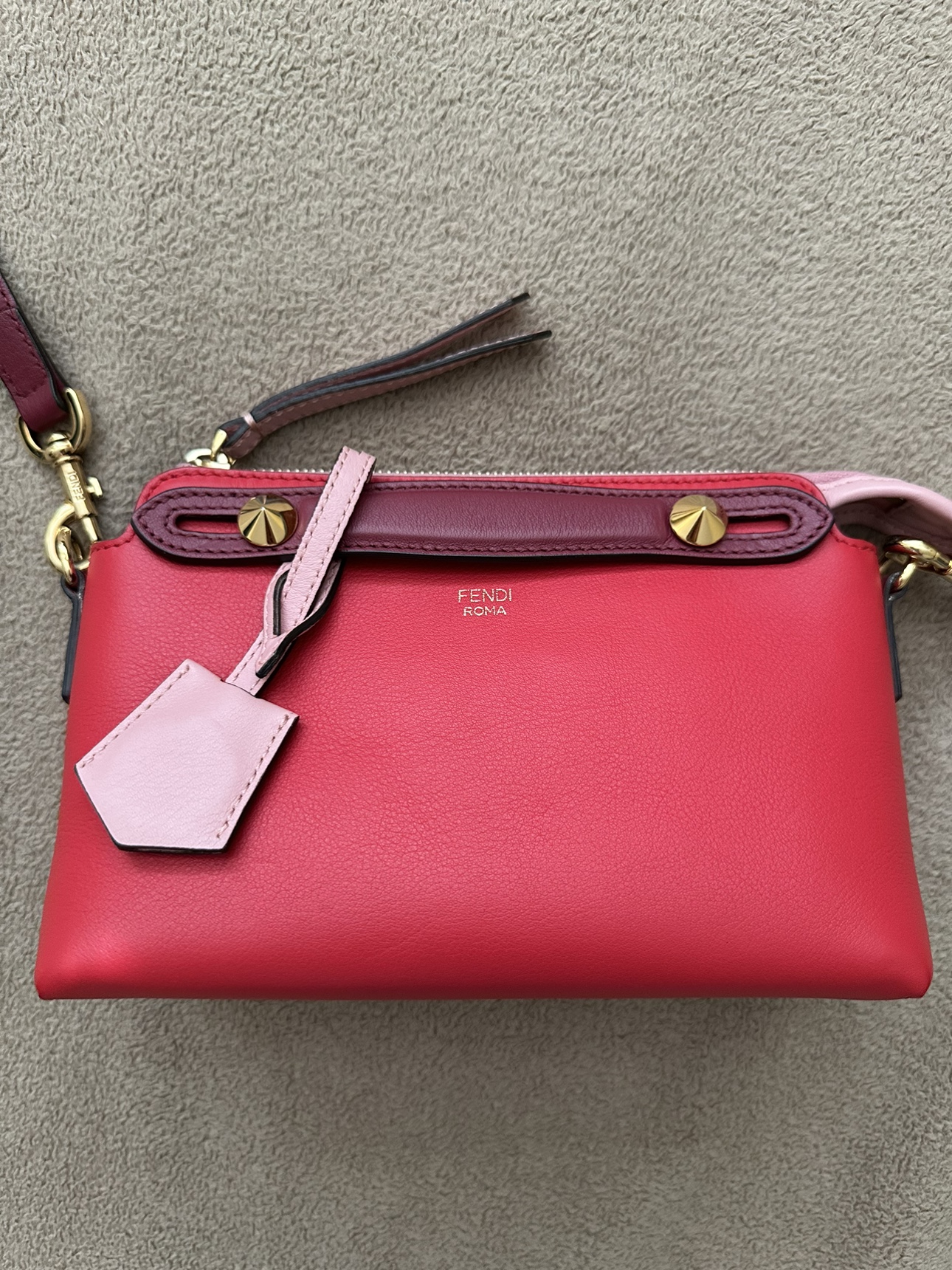 Fendi By the Way Tri Colour Leather Crossbody Bag image indicator(2)