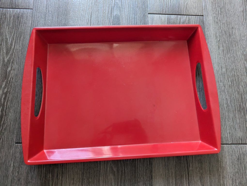 Red Serving Tray thumbnail