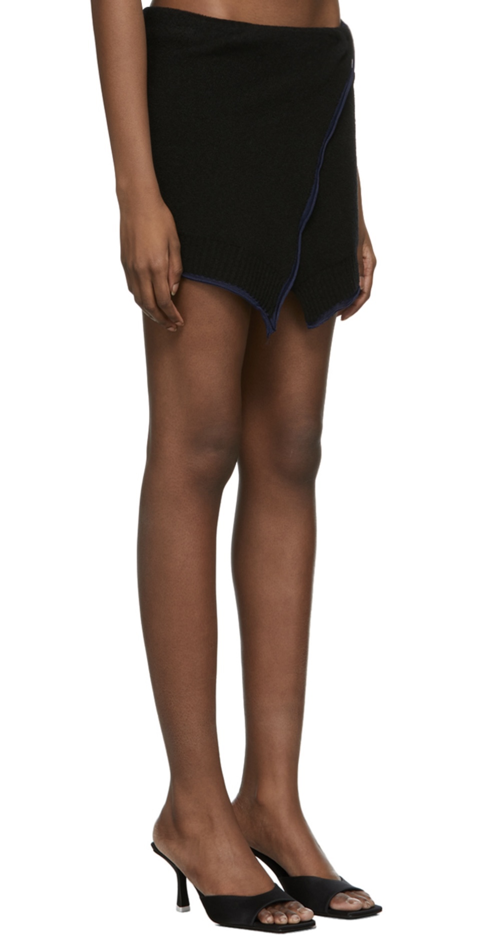 Black cotton Knit Skirt by Jacquemus image indicator(2)