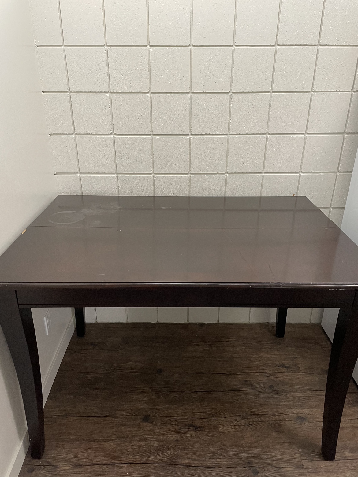 6/8 seater extendible dining table rosewood - photo 2