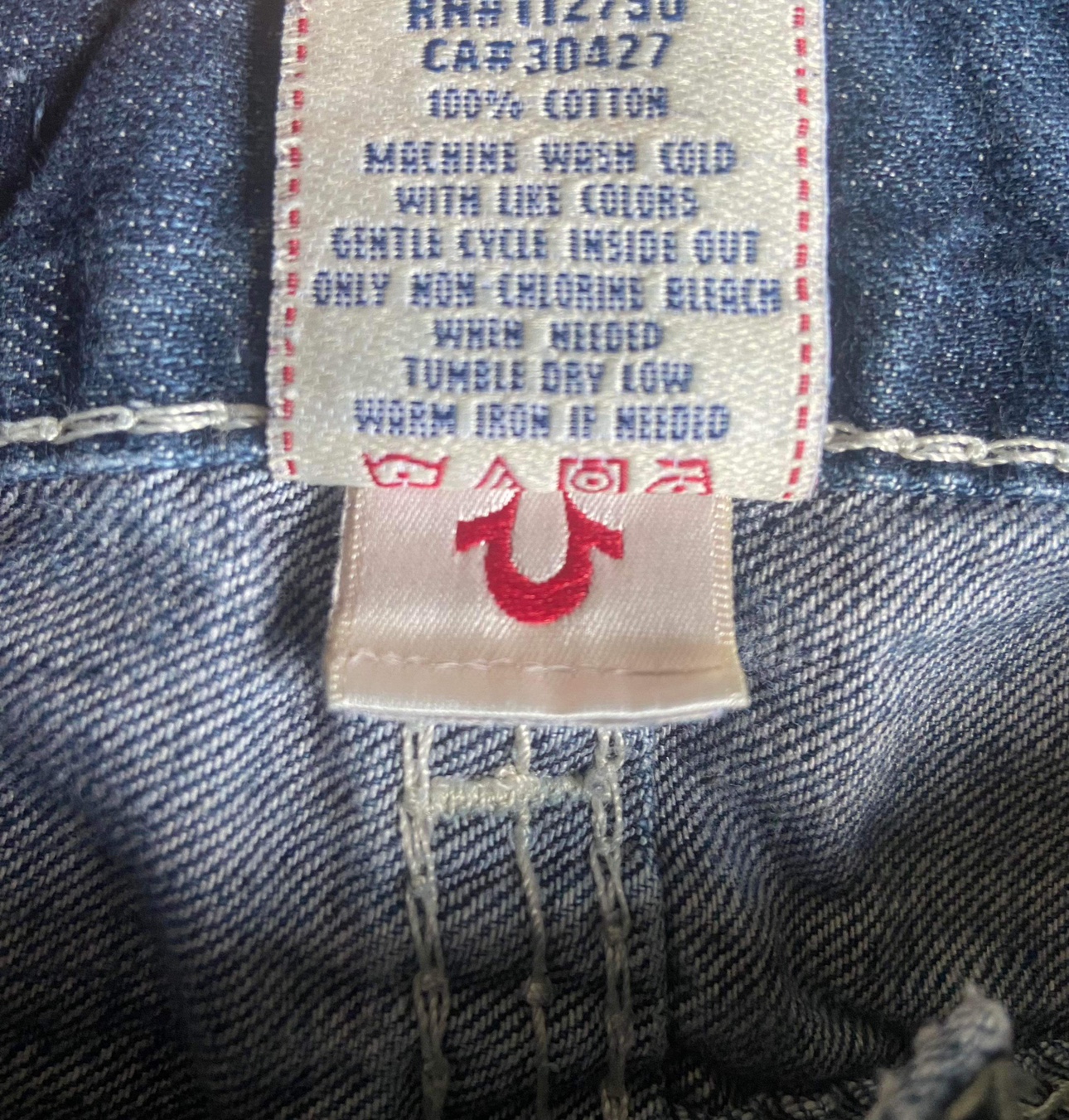 Men’s True Religion Jeans MB3 Ricky Straight Fit image indicator(10)