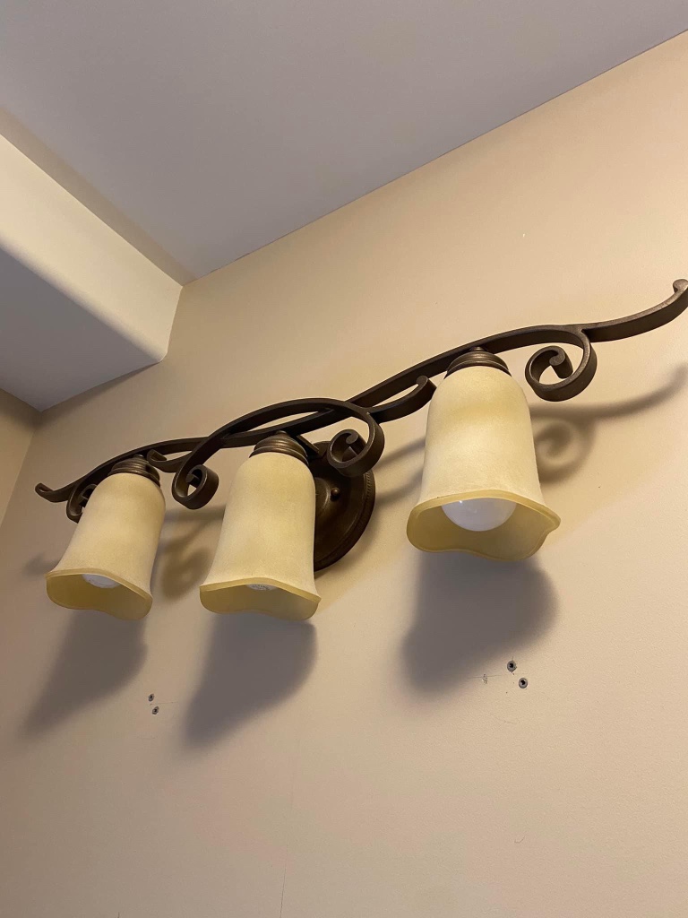 Three Light Sconce