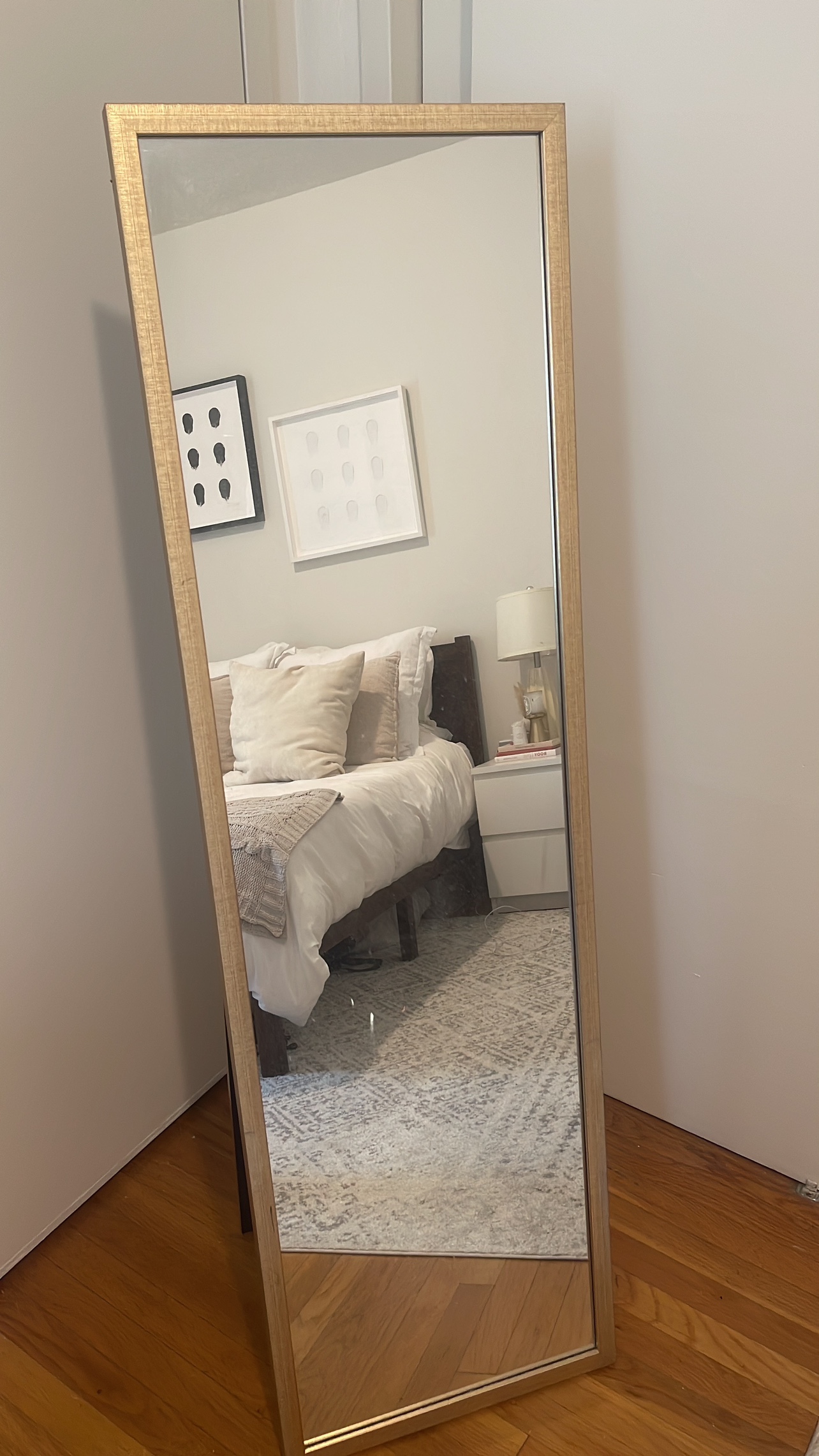Full Length Gold Mirror - photo 2