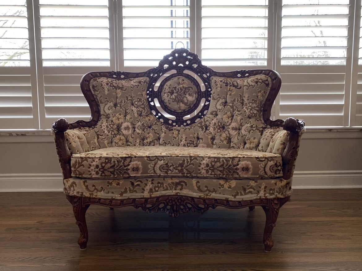 Vintage Solid wood living room set image indicator(7)