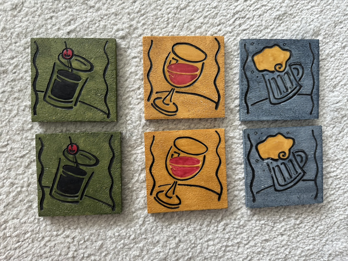 Set of 6 Drink Coasters thumbnail