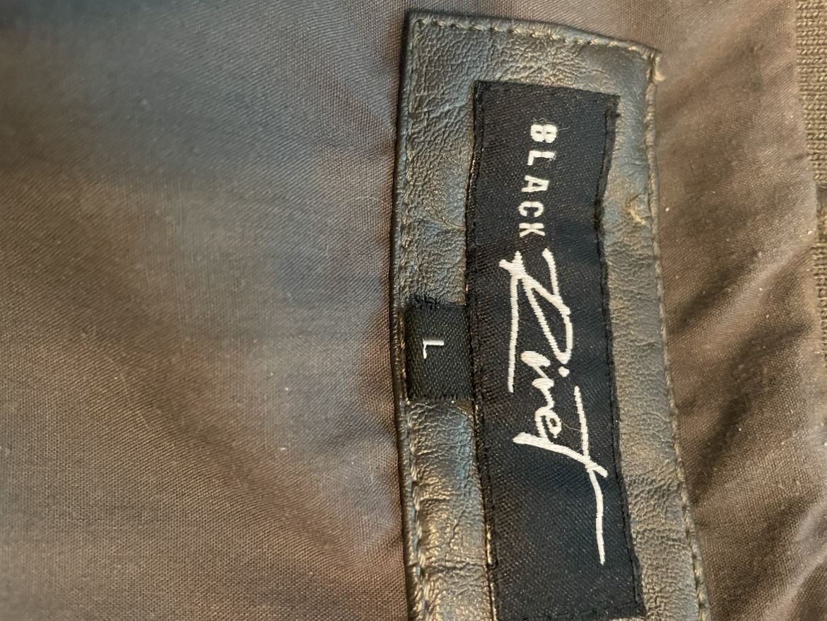 Men's Faux Leather Jacket lg - photo 4
