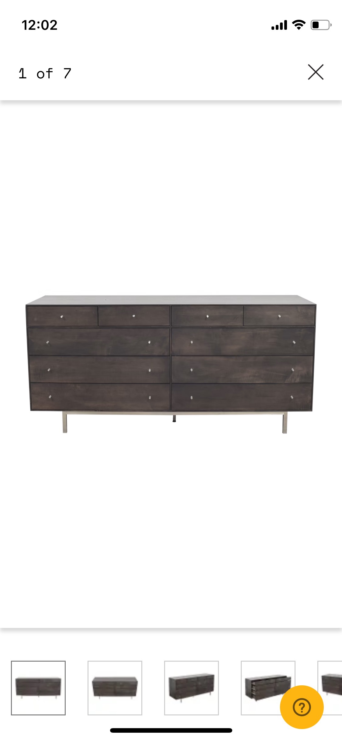 Double Dresser Room & Board - photo 3