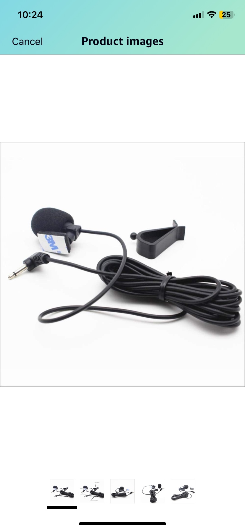 3.5mm Microphone for Car Stereo computer laptop gaming thumbnail
