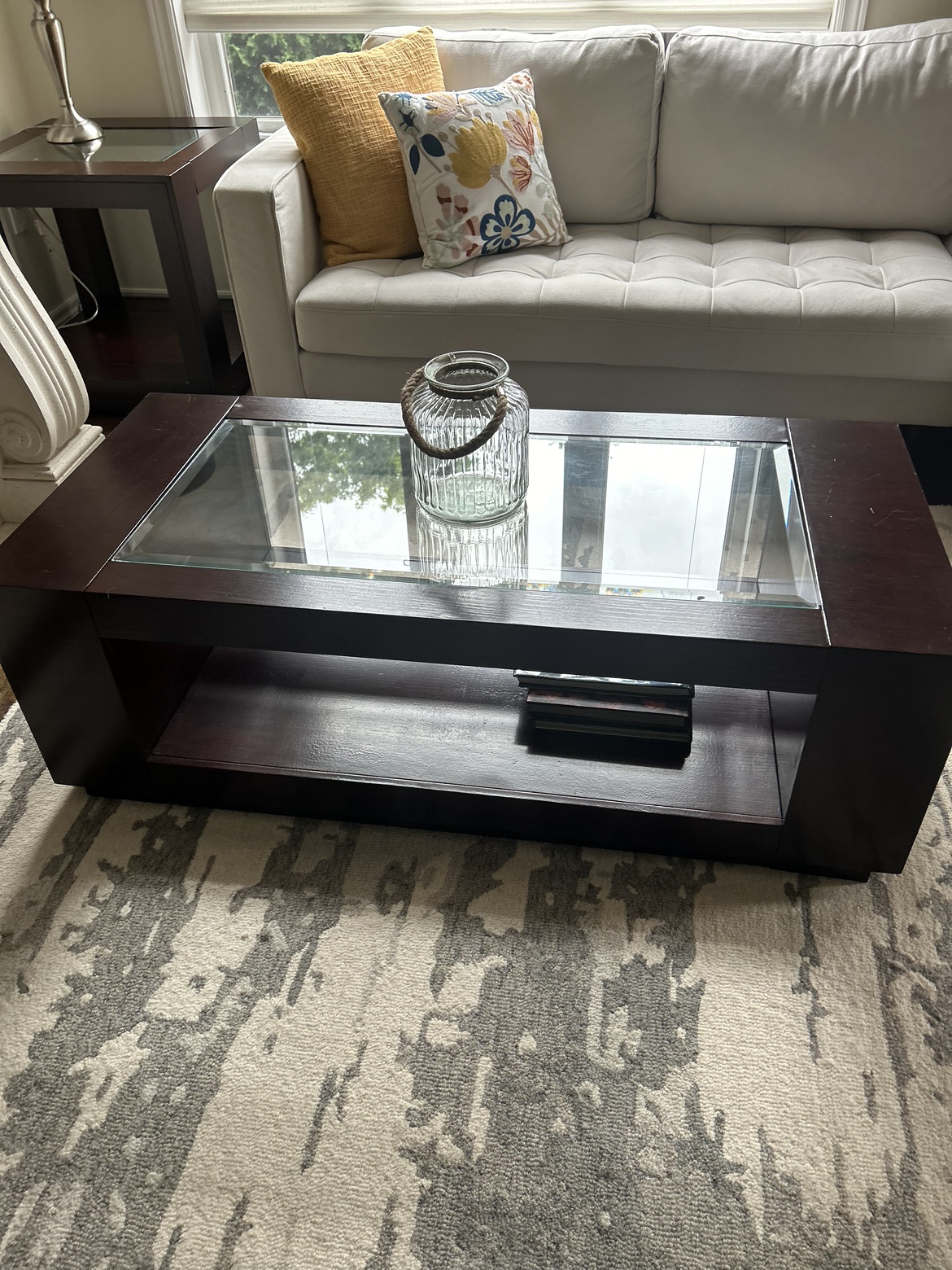 Coffee Table with End Table