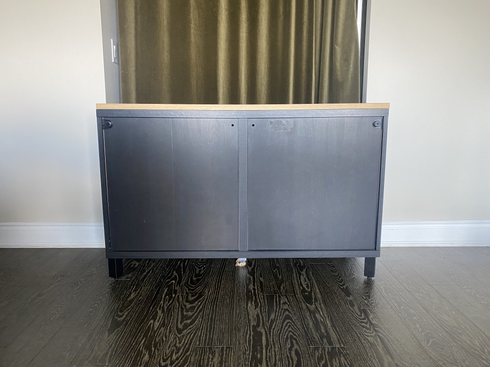 IKEA Besta cabinet with oak veneer panel - photo 3