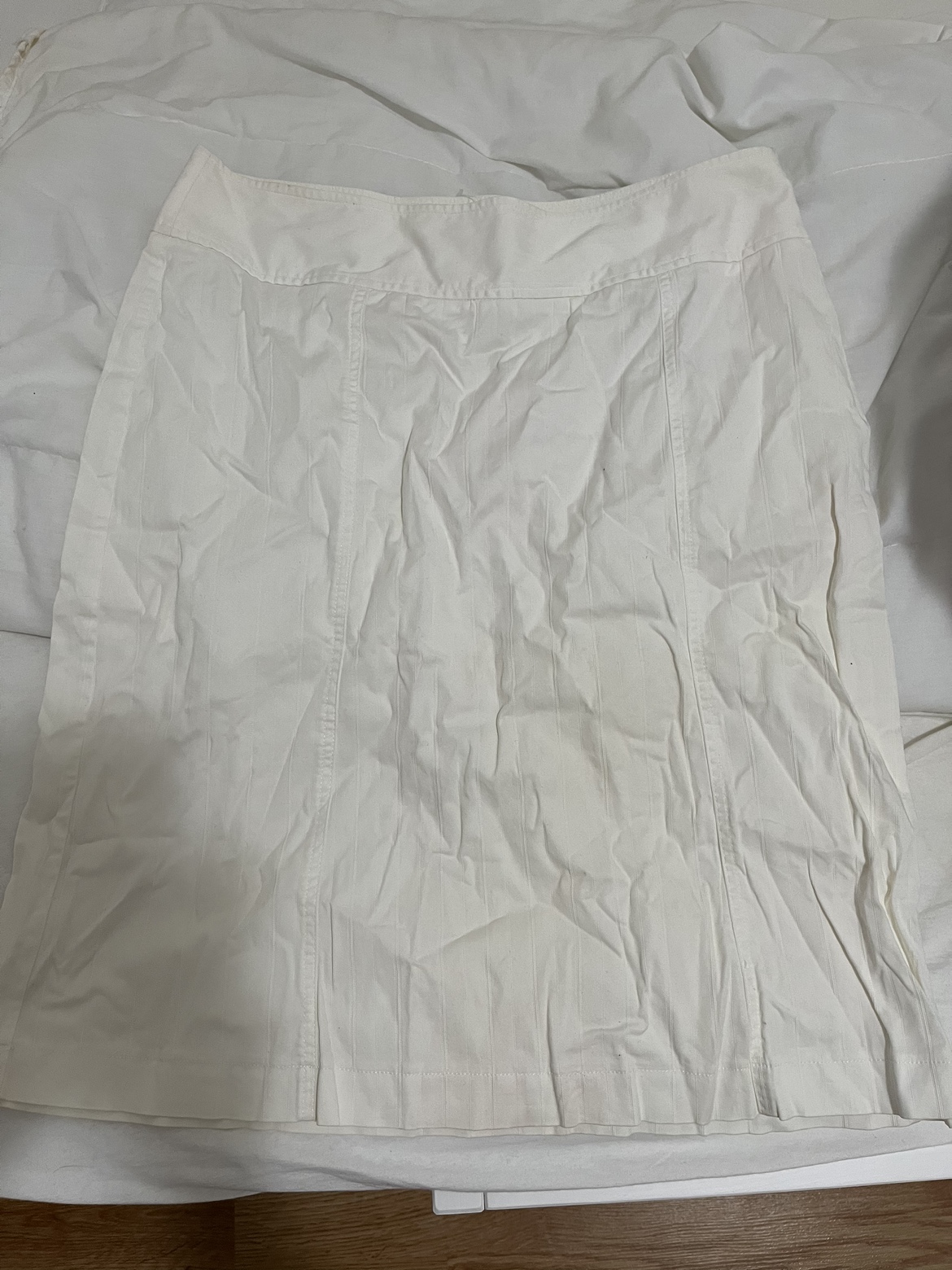 Olsen Europe White Skirt thumbnail