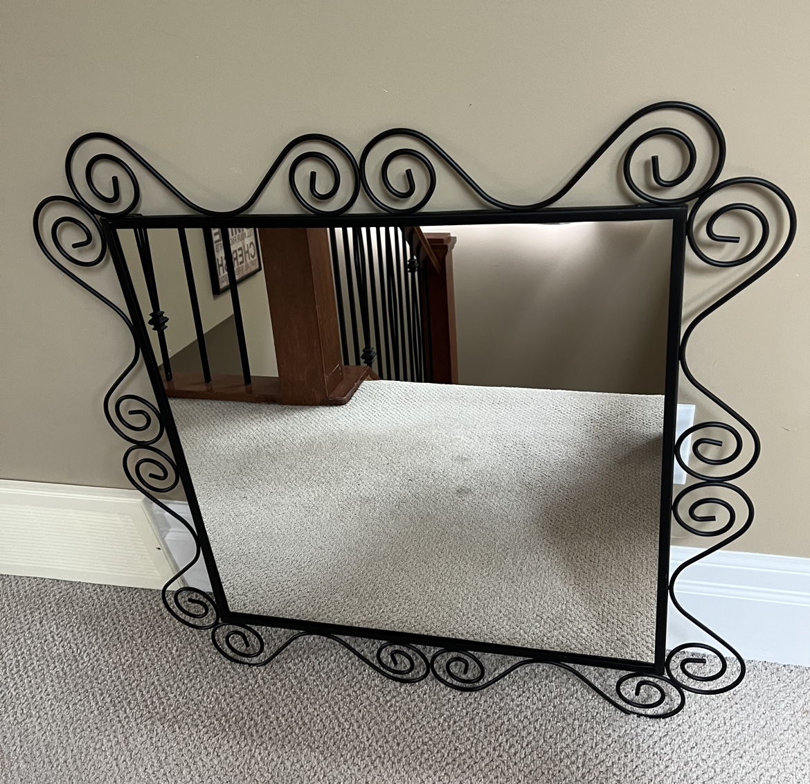 Black Rectangular Mirror - photo 3