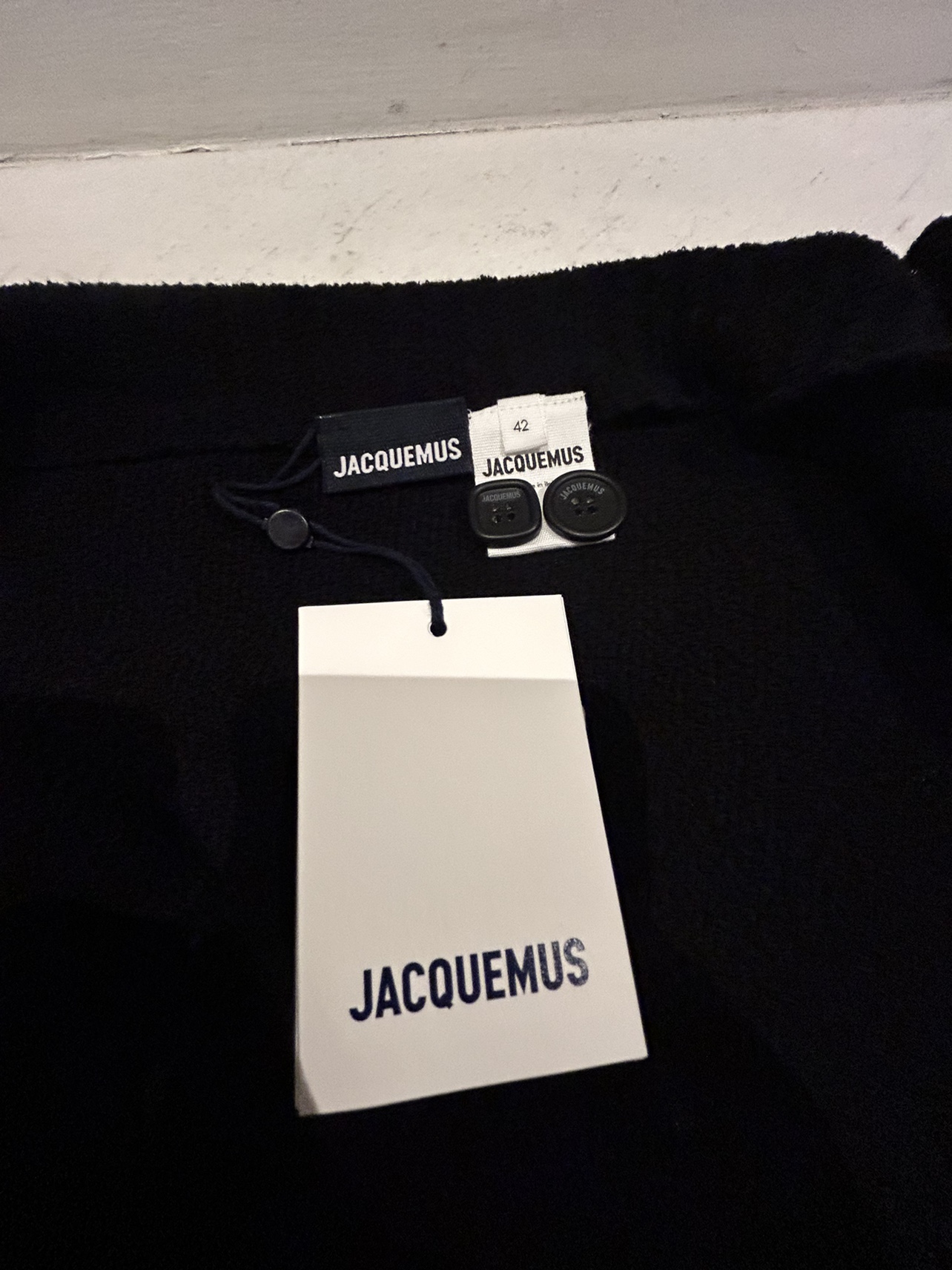 Black cotton Knit Skirt by Jacquemus image indicator(8)