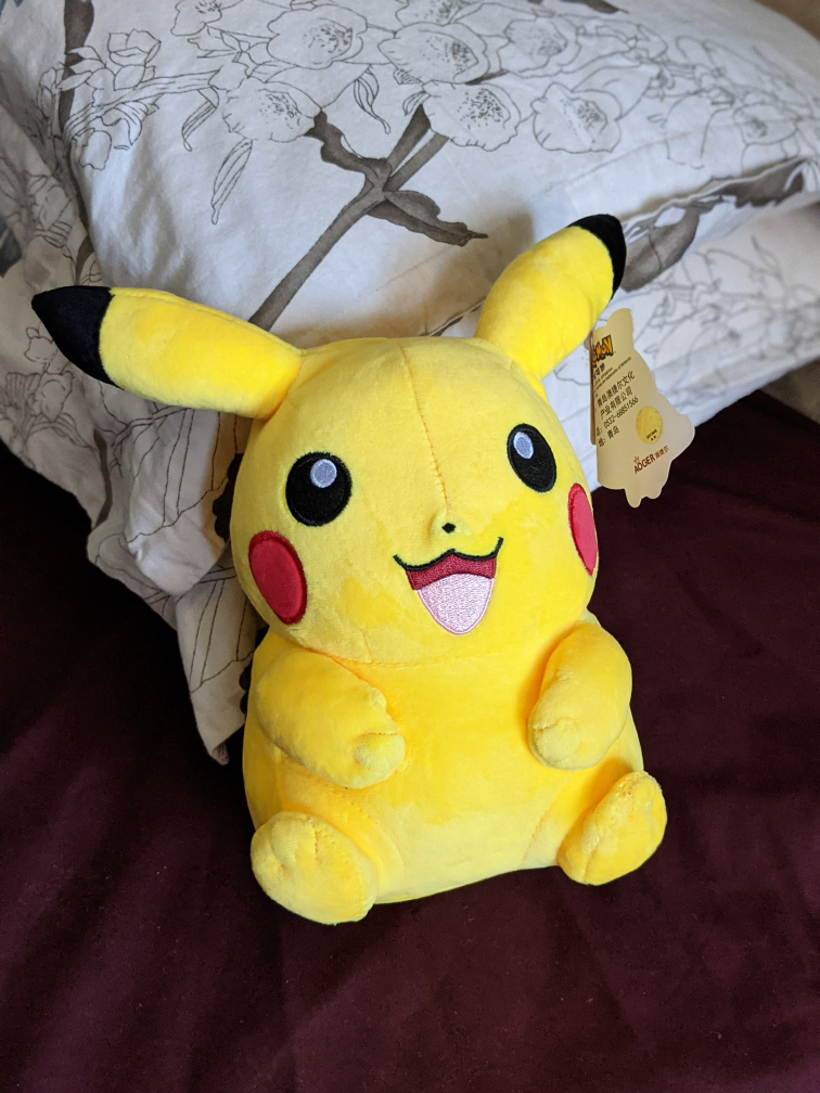 Pikachu Pokemon Plush Stuffed Toy - New with Tag