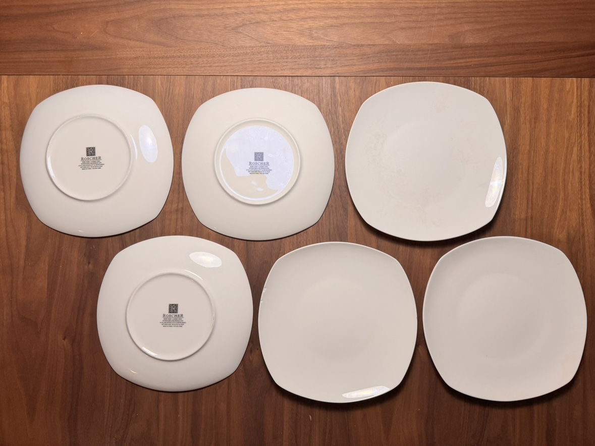 Dish and plate set #freecycle - photo 4