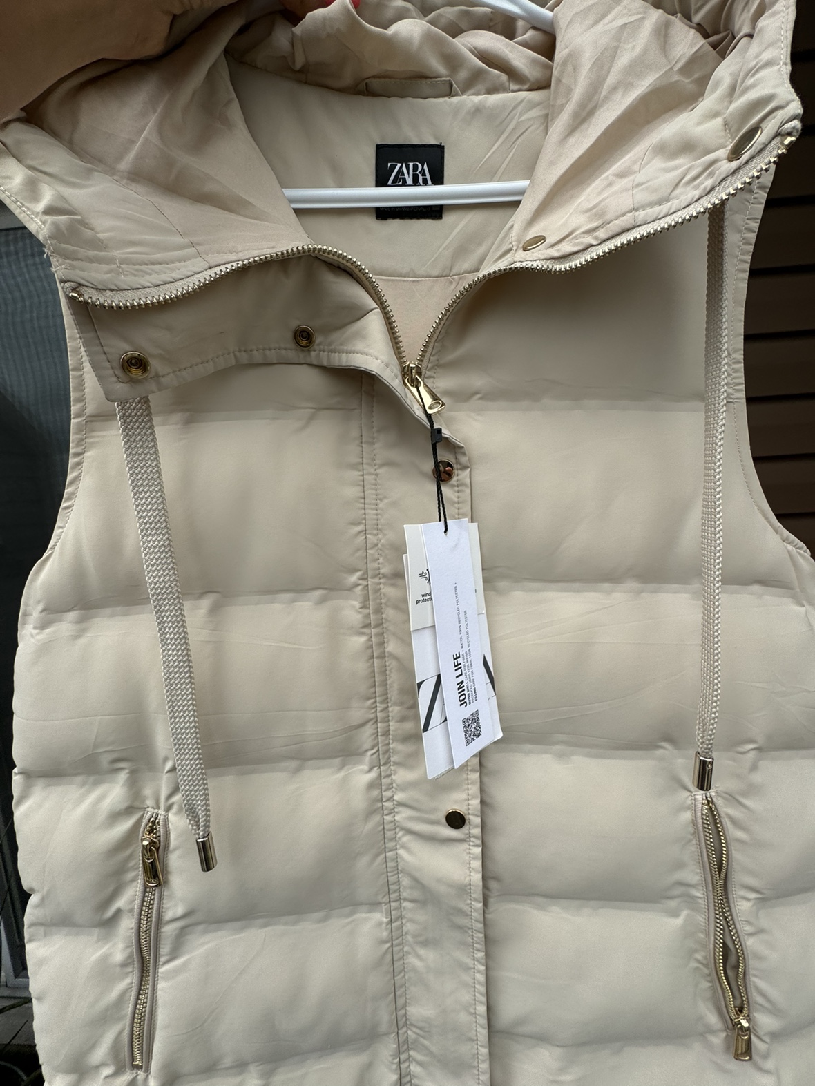 New Zara sleeveless long jacket - photo 2