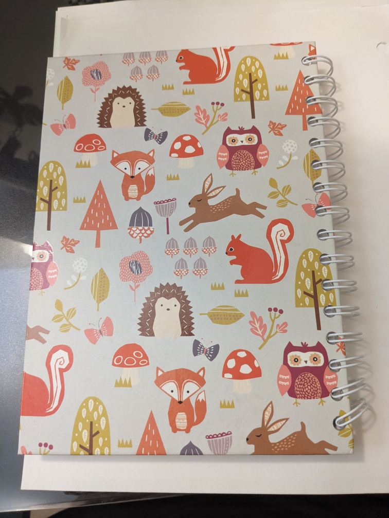 Fox Design Spiral Notebook image indicator(6)